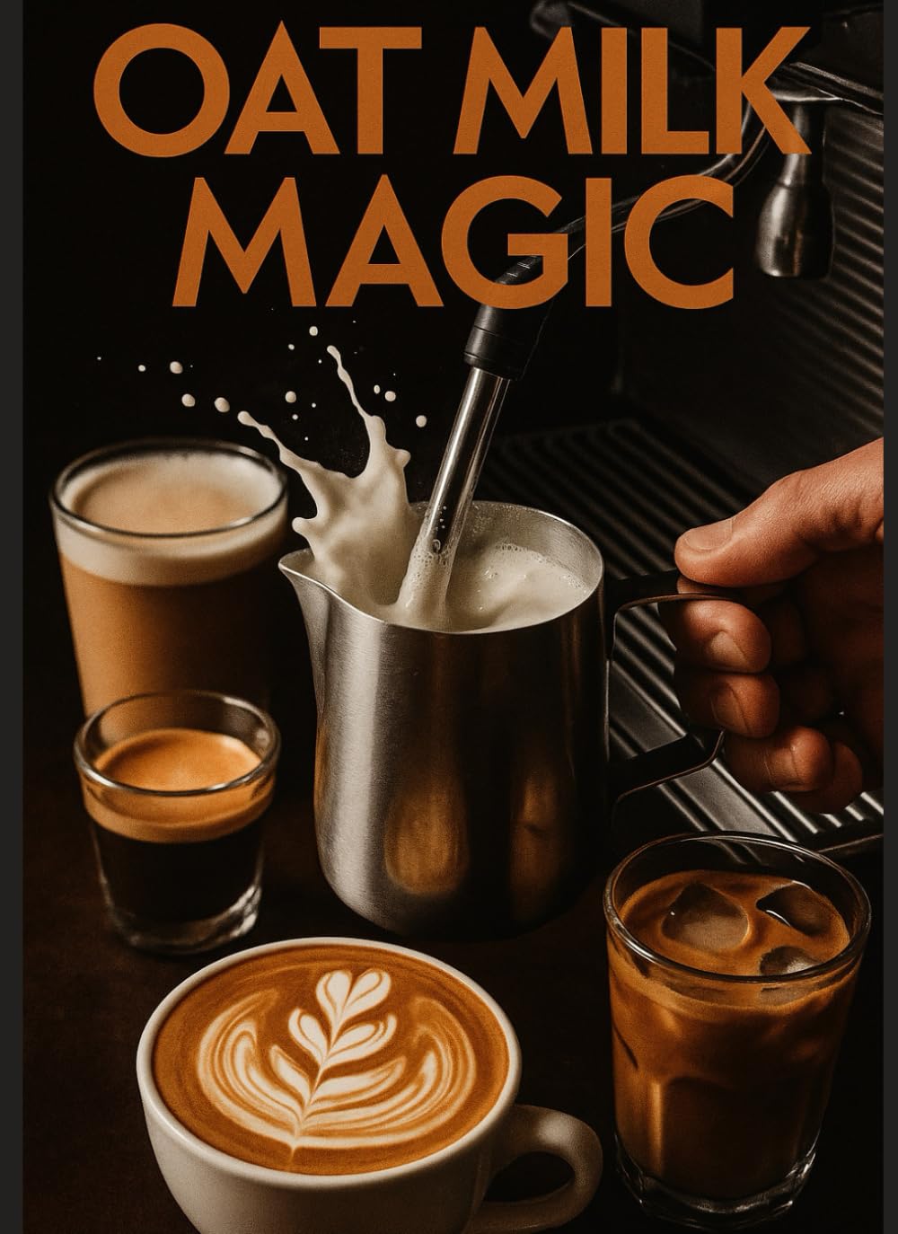 OAT MILK MAGIC 50+ Plant-Based Recipes for Coffee, Baking & More: The Complete Guide to Creamy, Delicious Dairy-Free Living