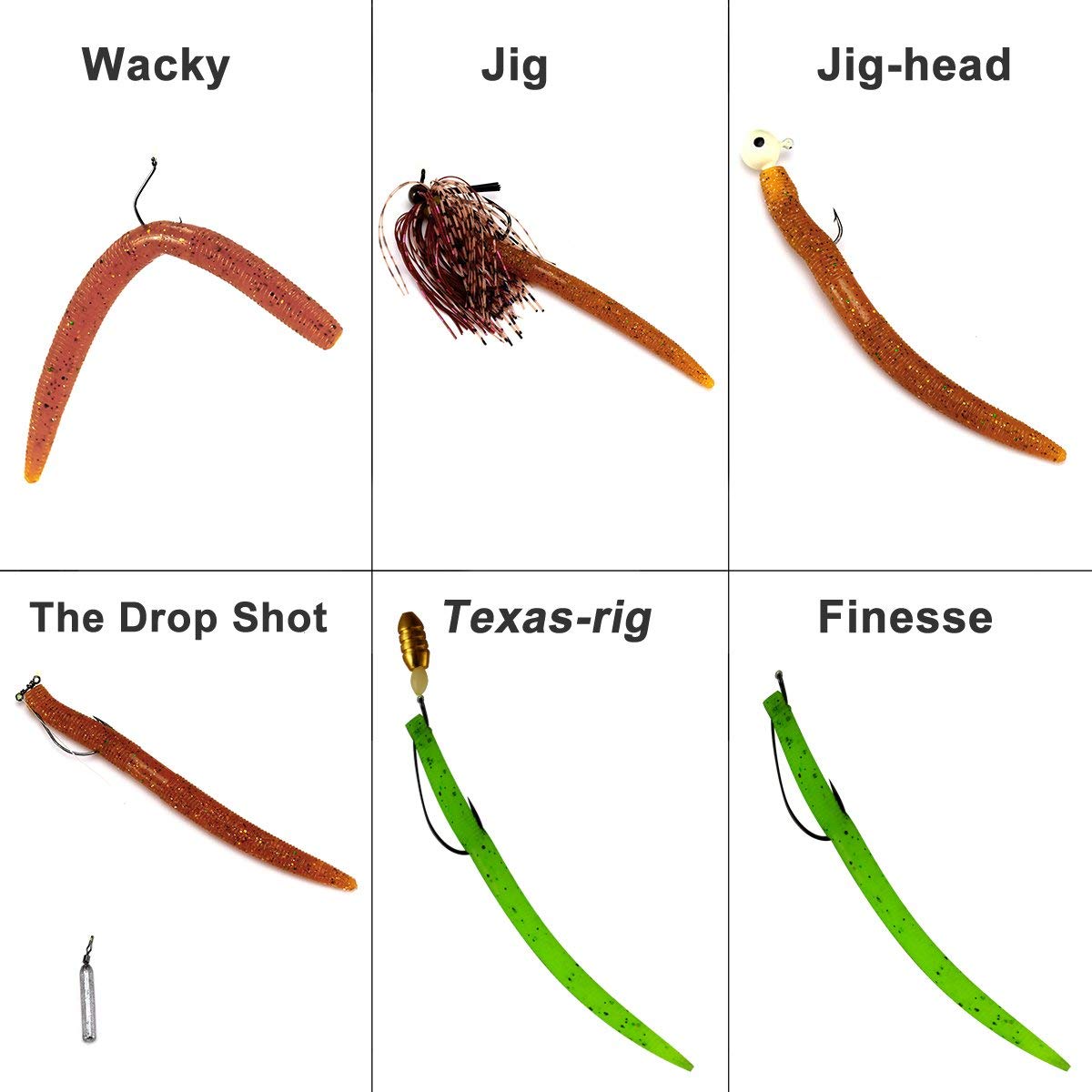 10 Pcs Appât Souple Leurres De Pêche Artificiels Matériel En Mer