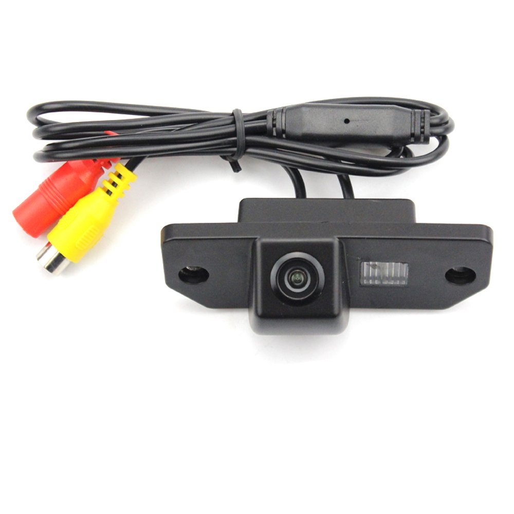 Portatarga Videocamera HD per Impermeabile retrovisore Telecamera da Retromarcia per Mondeo Focus C-Max Focus Sedan(3 Carriage) Focus (2 Carriage)