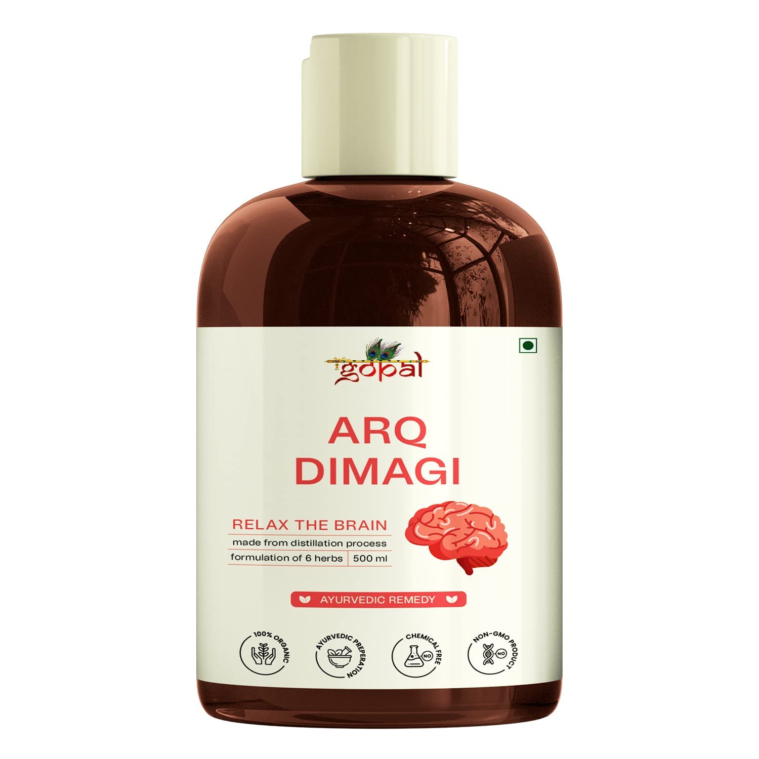 Ramgopal Ayurveda Arq Dimagi Ayurvedic Brain Tonic Syrup For Men Woman I Improving Memory, Boost Memory Power | Keeping your mind free from Anxiety and Depression And Mind Booster - 500ML (Pack Of 1) (B0BH4F87Z6) Amazon Price History, Amazon Price Tracker