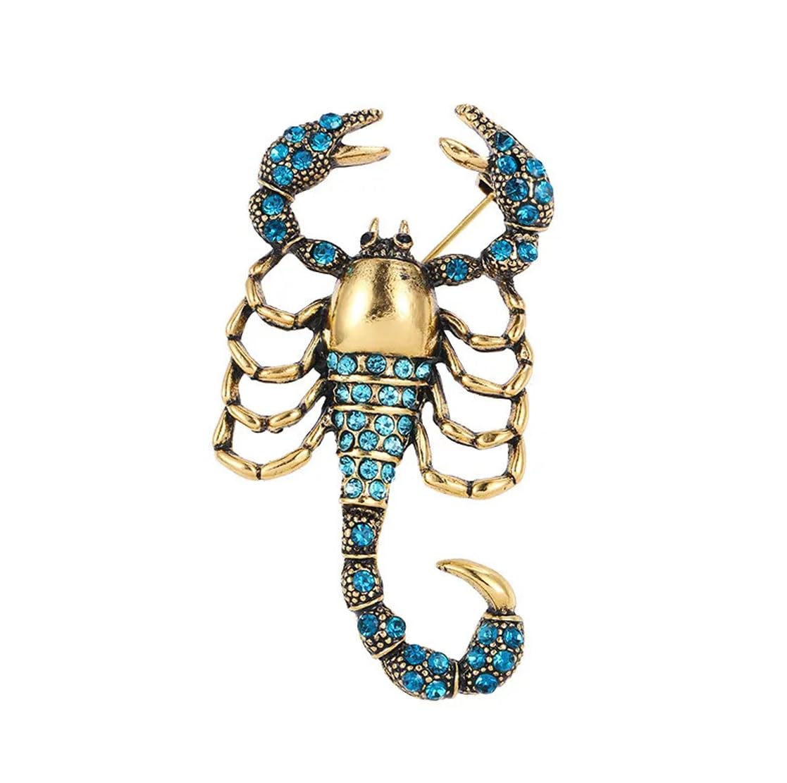 Unisex Scorpion Alloy Pin Brooch: Pack of 1 (gio/jwl38)-image-35