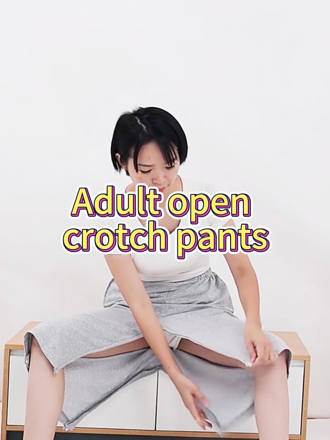 Amazon.com: KUMUROETA Zippered Open-Crotch Nursing Pants
