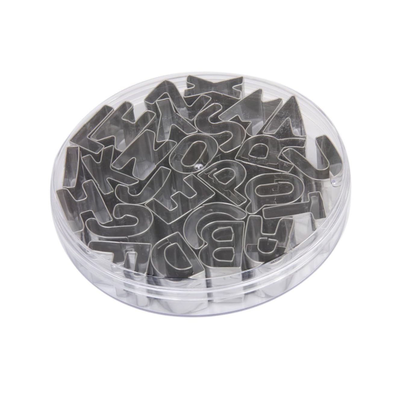 ABOOFAN 78 Pièces Moules à biscuits réutilisables Moules à biscuits pour pâte d'amande moules à gâteaux alphabet coupe-gâteau alphabet emporte-pièces lettre moule à