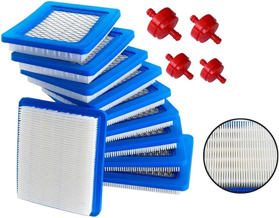 10個 F 芝刈り機フィルター 4パック オイル F Bri &amp; Strat BS-491588S BS-491588 39