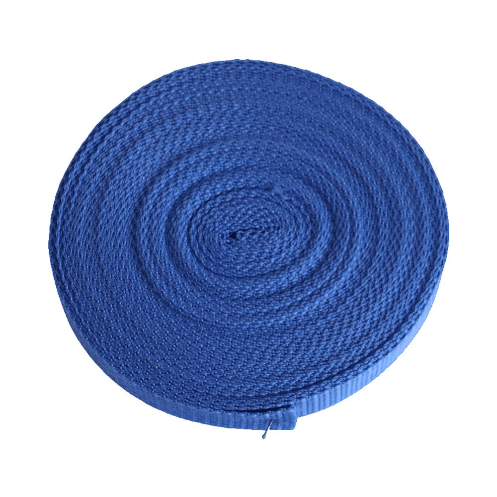Polypropylene Webbing Straps 20mm 25mm 30mm 38mm 40mm 50mm Tape Backpack Luggage Straps Crafts Outdoor DIY Colours Lengths (38mm/10m, Blue)