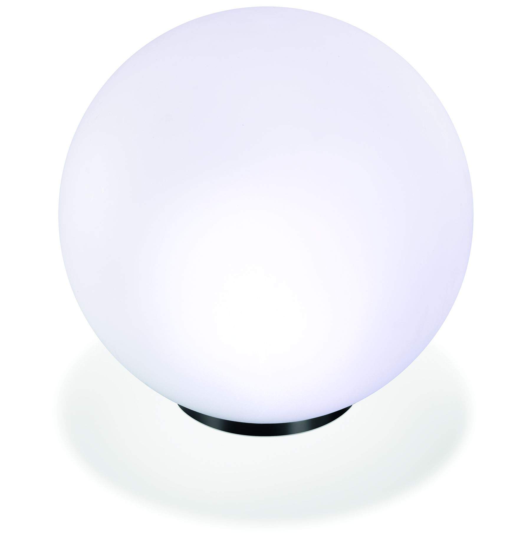 Esotec Solarkugel multicolor, 7 Farben, D=30cm, Leuchtkugel, Lichtkugel, LED Gartenkugel, Akku, Bodenleuchte, Gartendeko, Solarleuchten, Kugelleuchten, 6500K, winterfest, outdoor, außen, 102610