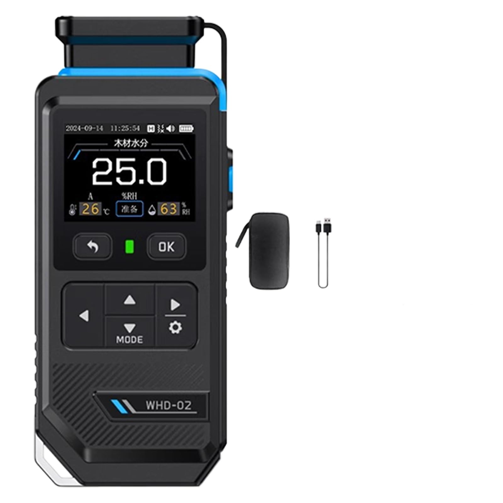 Kalttoy Advanced Wood Humidness Meter Detector With And Alarm Function For Professional Applications Transducer