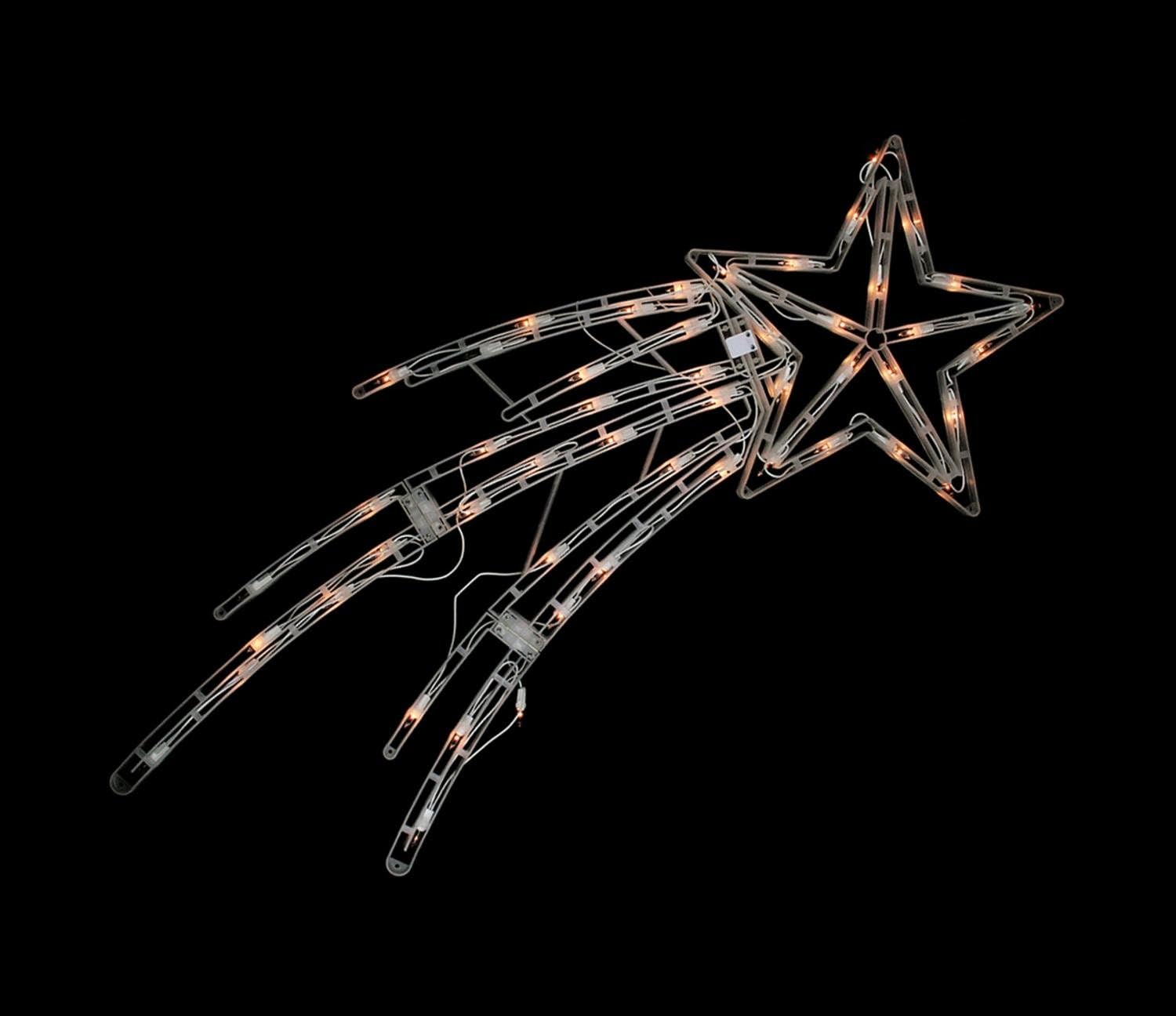 By Sienna 40.25" Folding Lighted Twinkling Shooting Star Christmas Window Decoration - Clear Lights