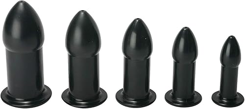 Kit de dilatador anal, negro (KL710)