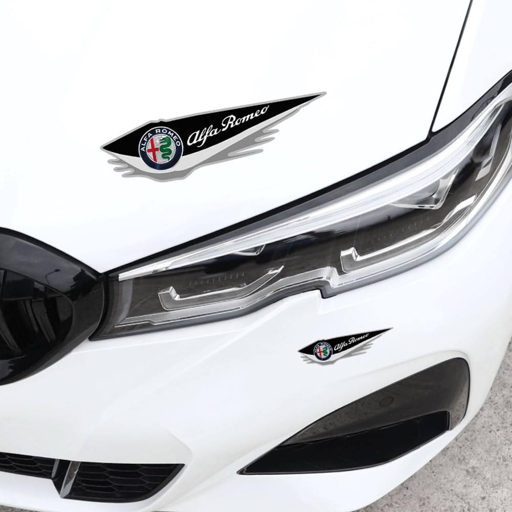 Adesivo Logo Auto Per Alfa Stelvio - Emblema In Nylon | Divisorio Bagagliaio | Accessorio Styling - Foto 10