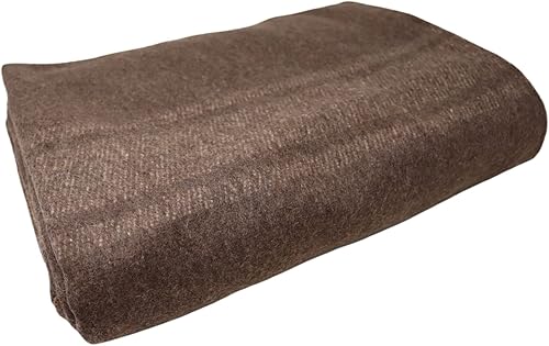 Miniatura 2 de M MCGUIRE GEAR Manta de estilo italiano, Mil-Spec, 62 x 84 pulgadas, mezcla de lana, ignífuga, gris