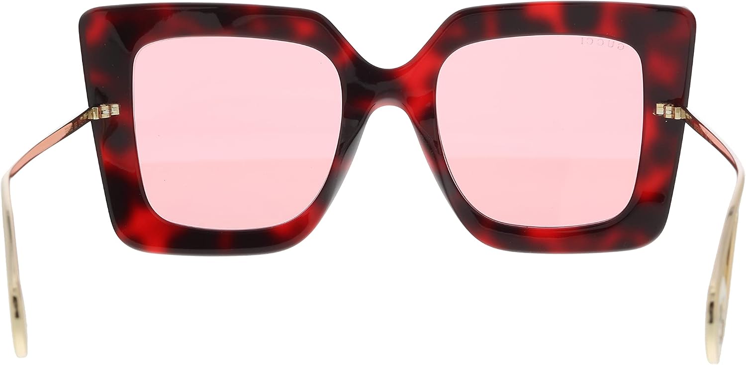 Sunglasses Gucci GG 0435 S- 005 HAVANA/PINK GOLD