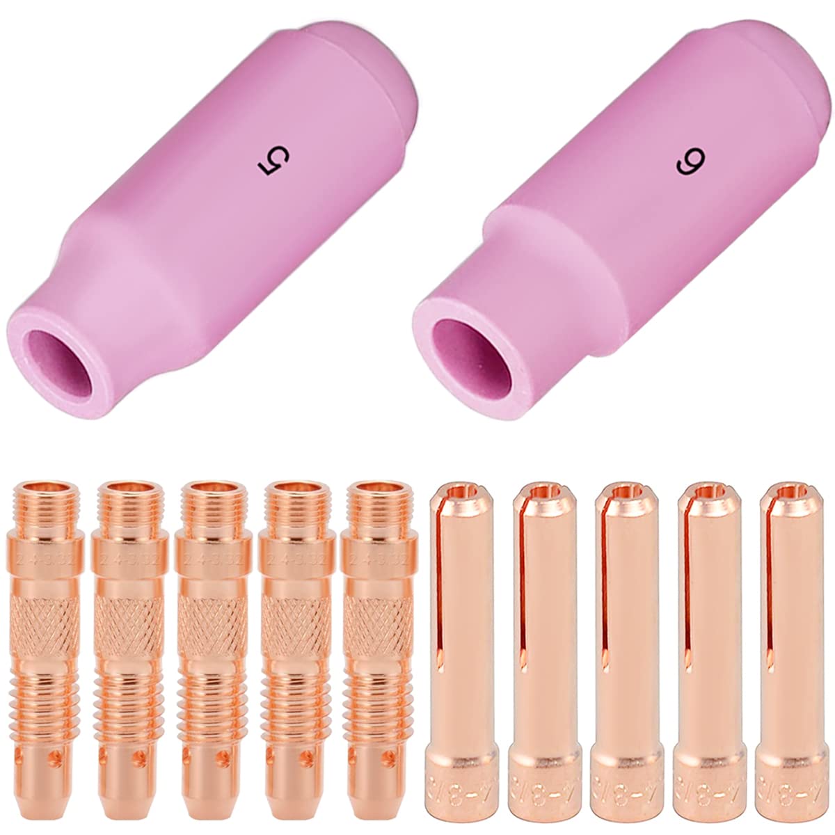 Amazon | EATBALE 12 個コレットボディ 10N32 (3/32 インチ