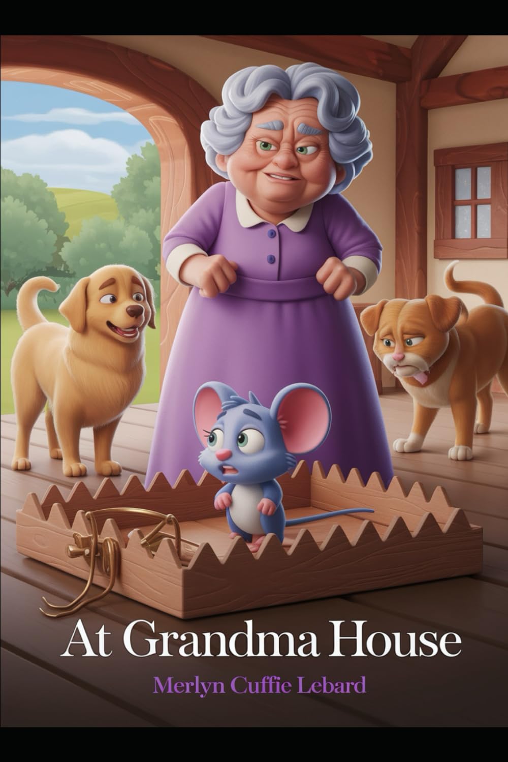AT GRANDMA HOUSE: WHEN PIP THE MOUSE GOT CAUGHT IN A TRAP: 8