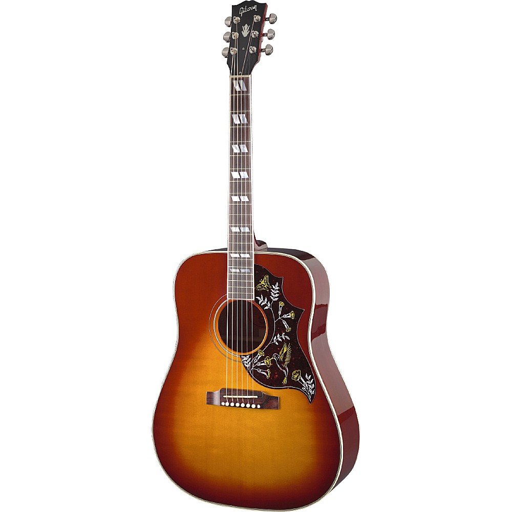 GIBSON HUMMINGBIRD HERITAGE CHERRY SUNBURST NICKEL HARDWARE