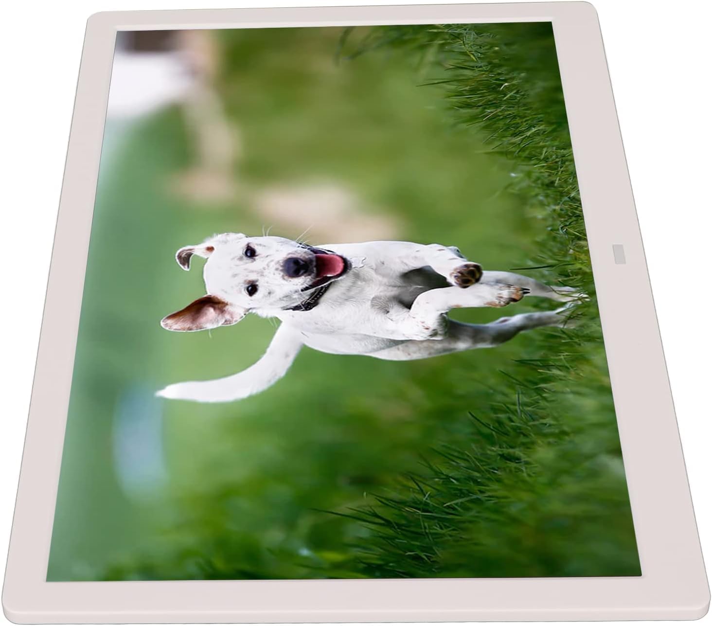 Cadre photo numérique 15.4 pouces multifonctionnel 1080P HD calendrier audio vidéo
