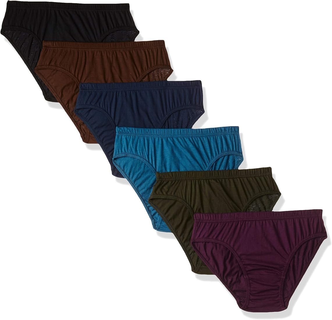 Women's Plain/Solid Panty (Pack of 6) (K1-PR64593_Multicoloured_XL)-image-18