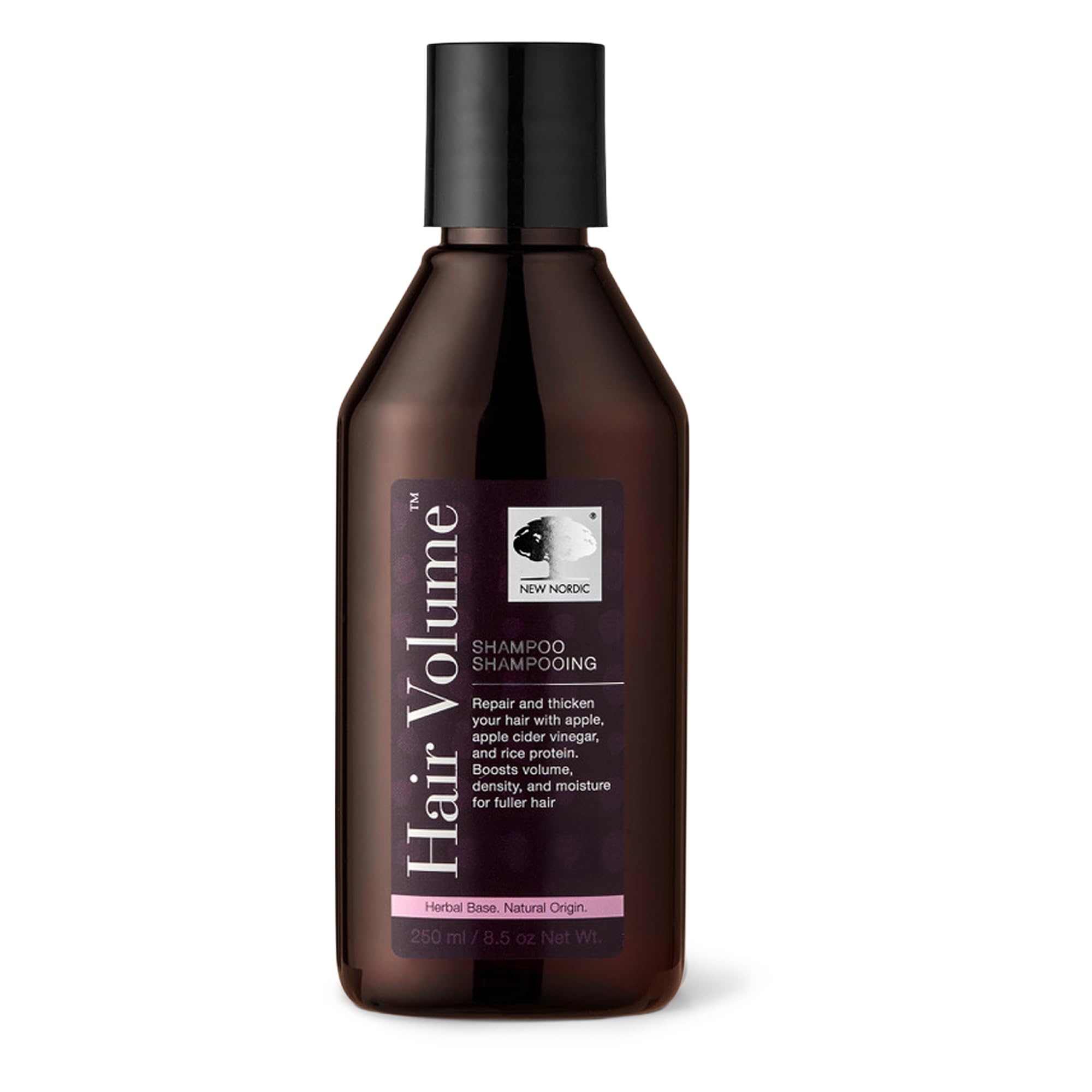 Hair Volume Shampoo | A Rich, Herbal Recipe for Weightless, Thicker, Volumizing, Fuller Hair | Vegan & Formulated with Clean Ingredients I 8.5 Fl Oz