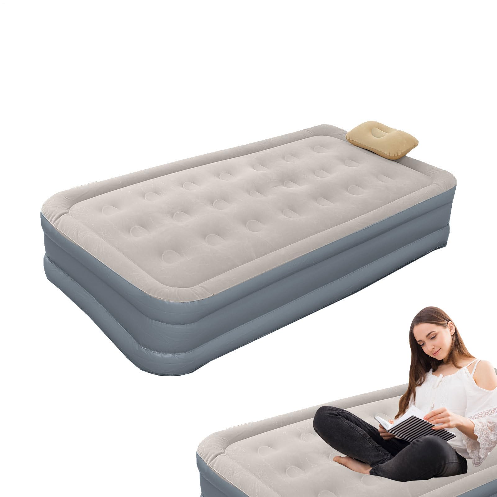 Matelas Gonflable Matelas De Sol Pneumatique Portable Une Place