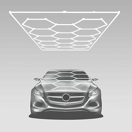 Amazon Co Jp ガレージ用六角形ledライト ガレージ天井用14グリッドledハニカムライト アルミニウムハウジングとpcプラスチック製 Ip54防水 洗車室 ガレージ ショールームで使用 Diy 工具 ガーデン Amazon Co Jp ガレージ用六角形ledライト ガレージ天井用14グリッドledハニカムライト アルミニウムハウジングとpcプラスチック製 Ip54防水 洗車室 ガレージ ショールームで使用 Diy 工具 ガーデン