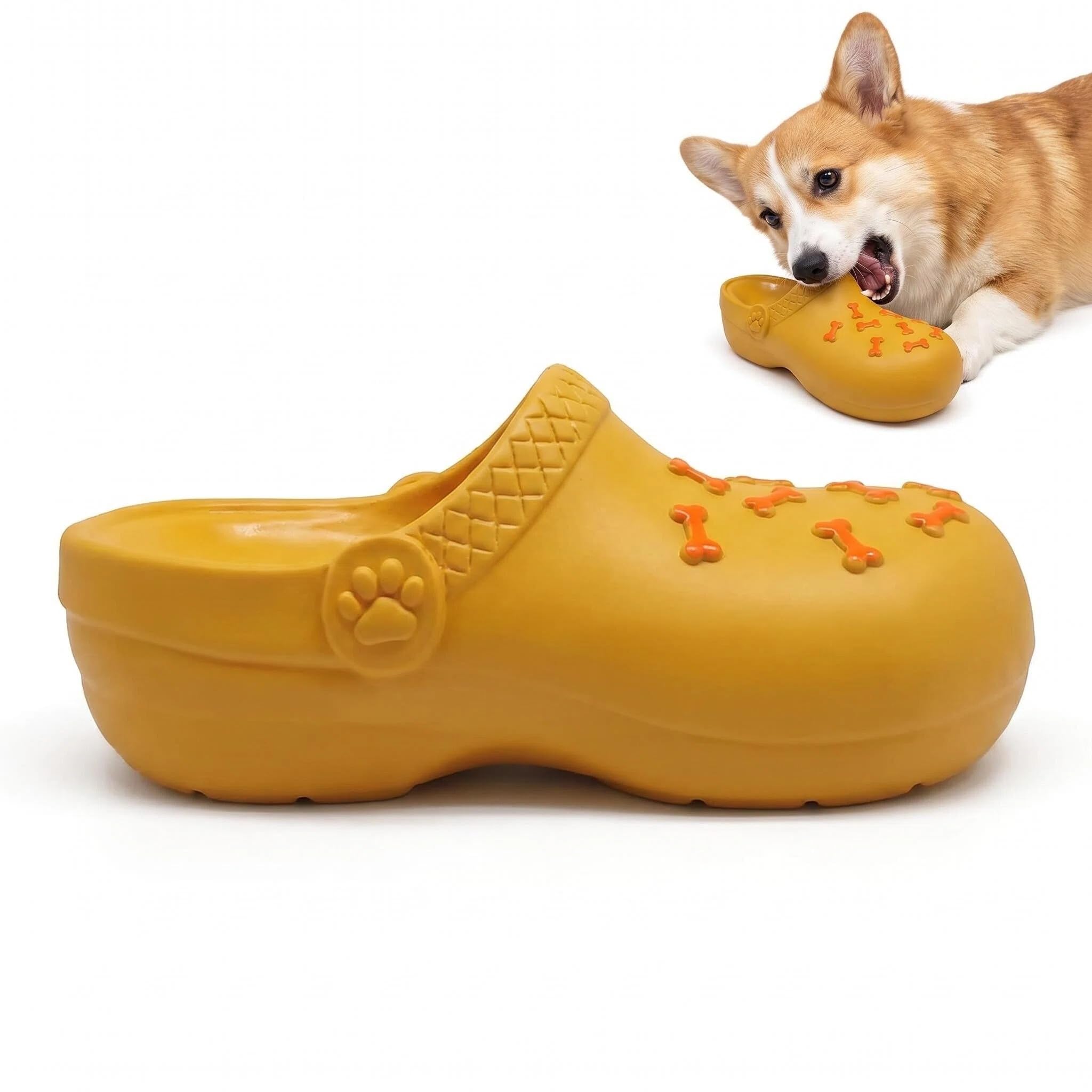 Dog Squeaky Toys, Slipper Chew Toys, Cute Plush Sound Dogs Toy(1 PC)