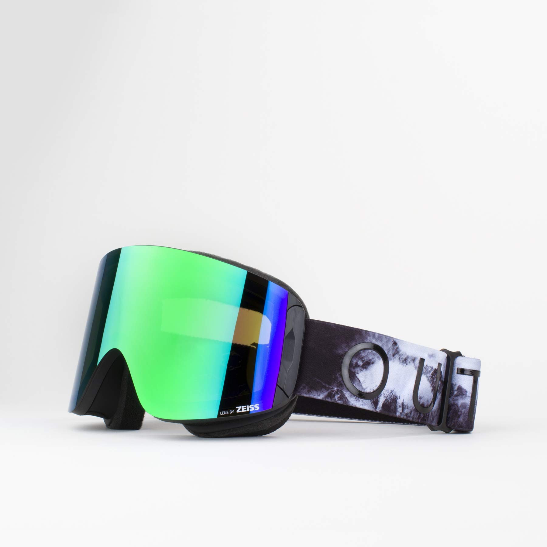 MASQUE DE SKI-SNOWBOARD ZEISS Mod.Interchangeable Noir ML Vert+S.Silver Hydr EUR 205,52 - FR