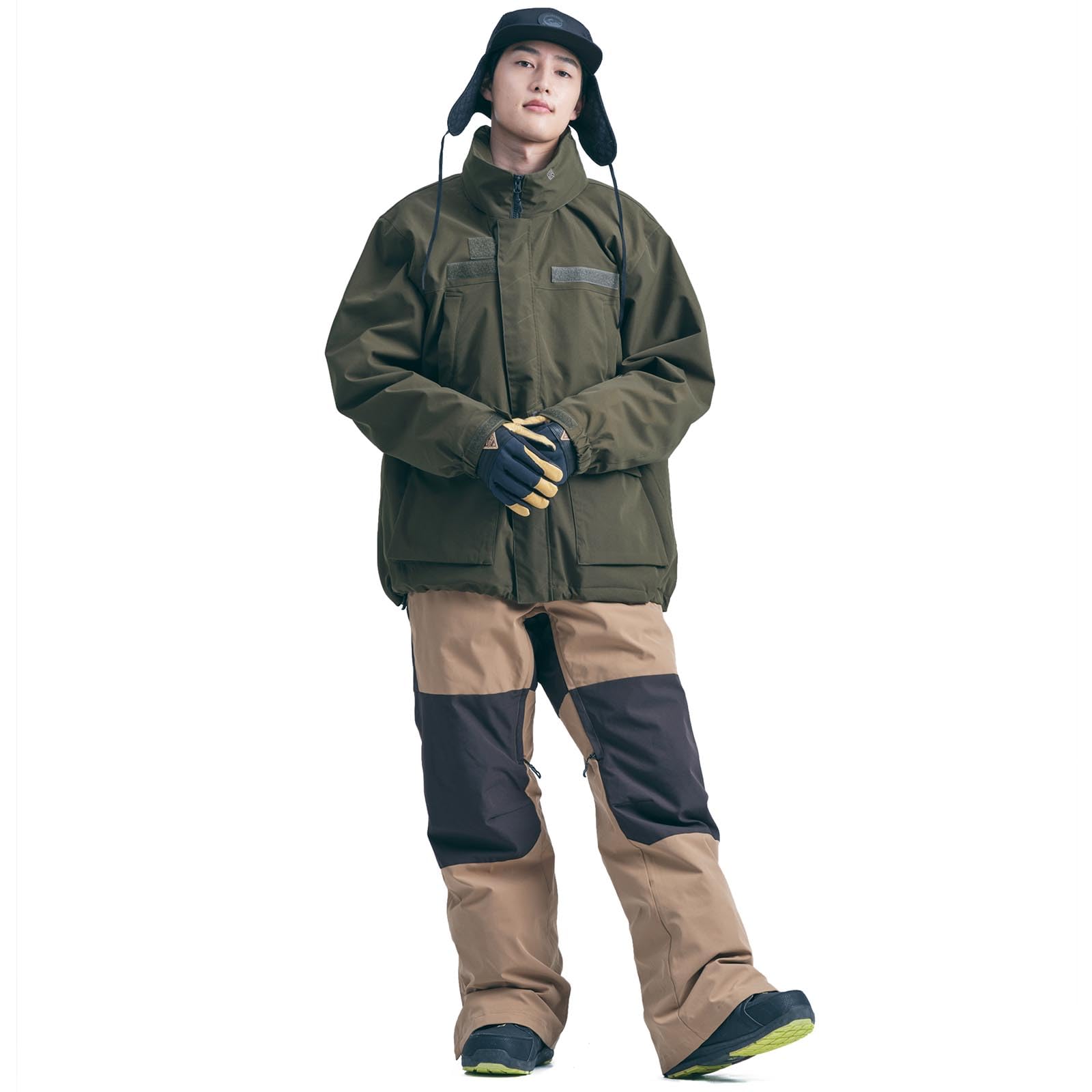 Amazon.co.jp: [43DEGREES] スノーボードウェア 上下セット [ メンズ