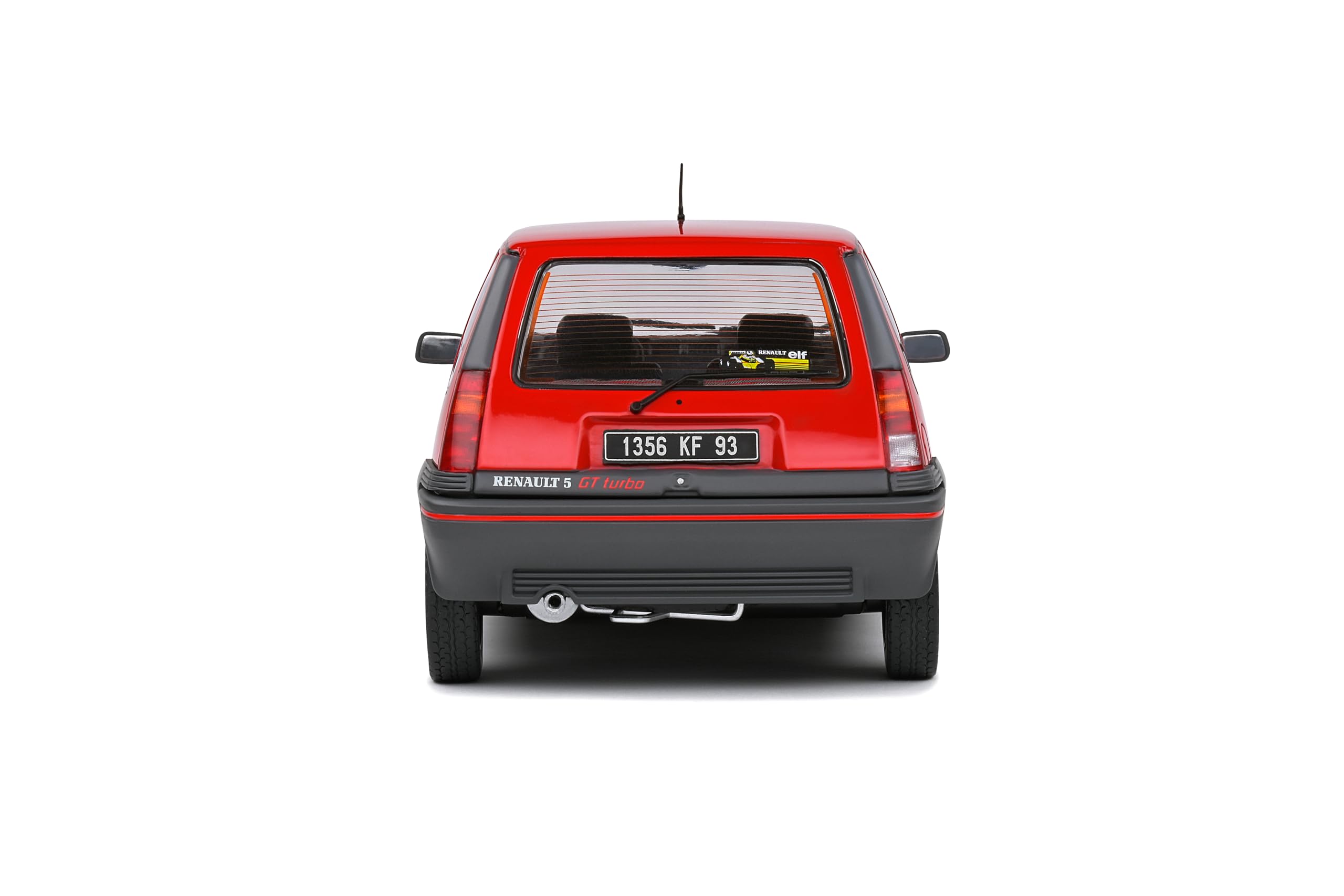 Solido 1:18 Renault 5 GT Turbo MK1 Red 1985 - Coche de Miniatura