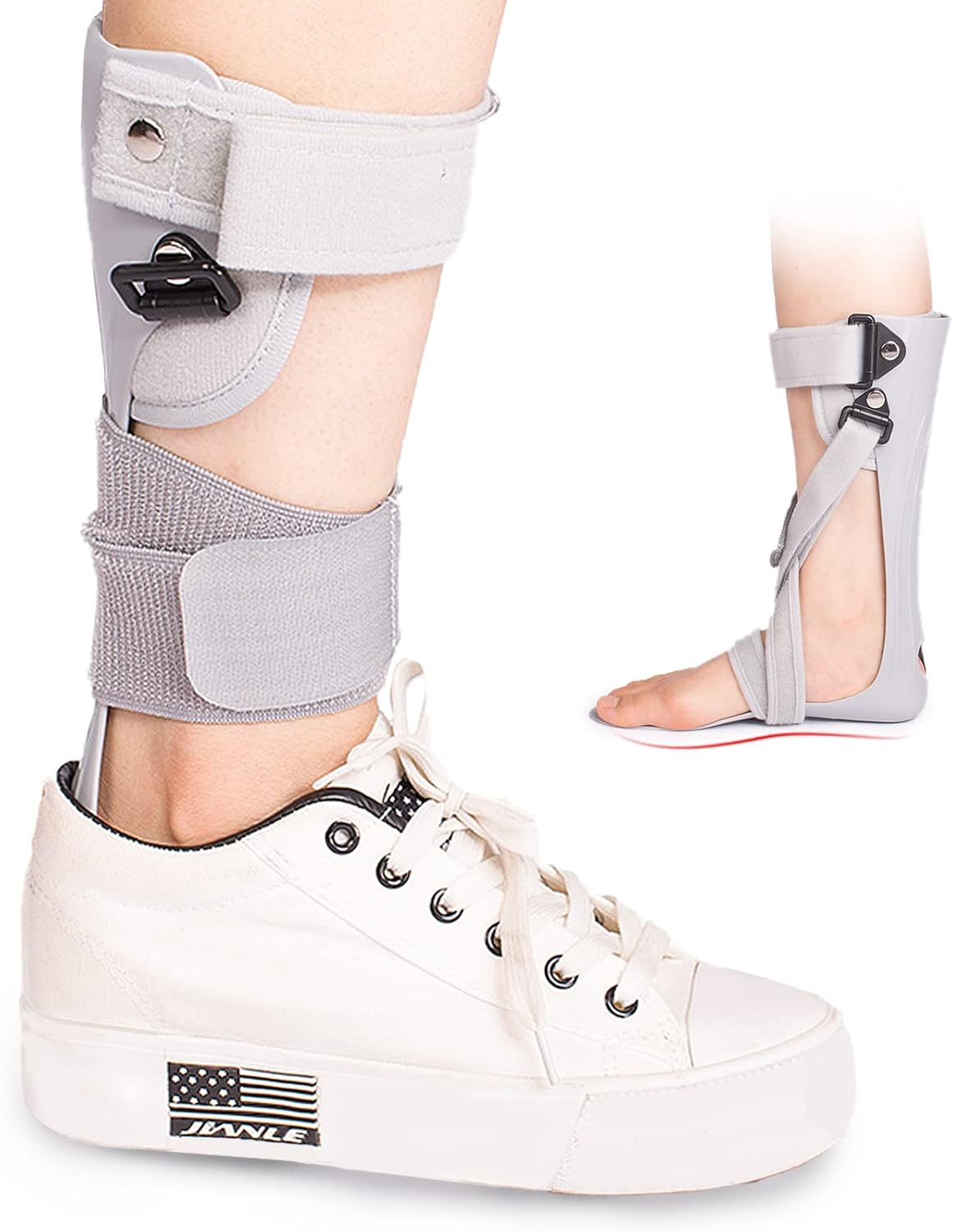 Afo Foot Drop Brace Ankle Foot Orthosis Walking with Shoes or