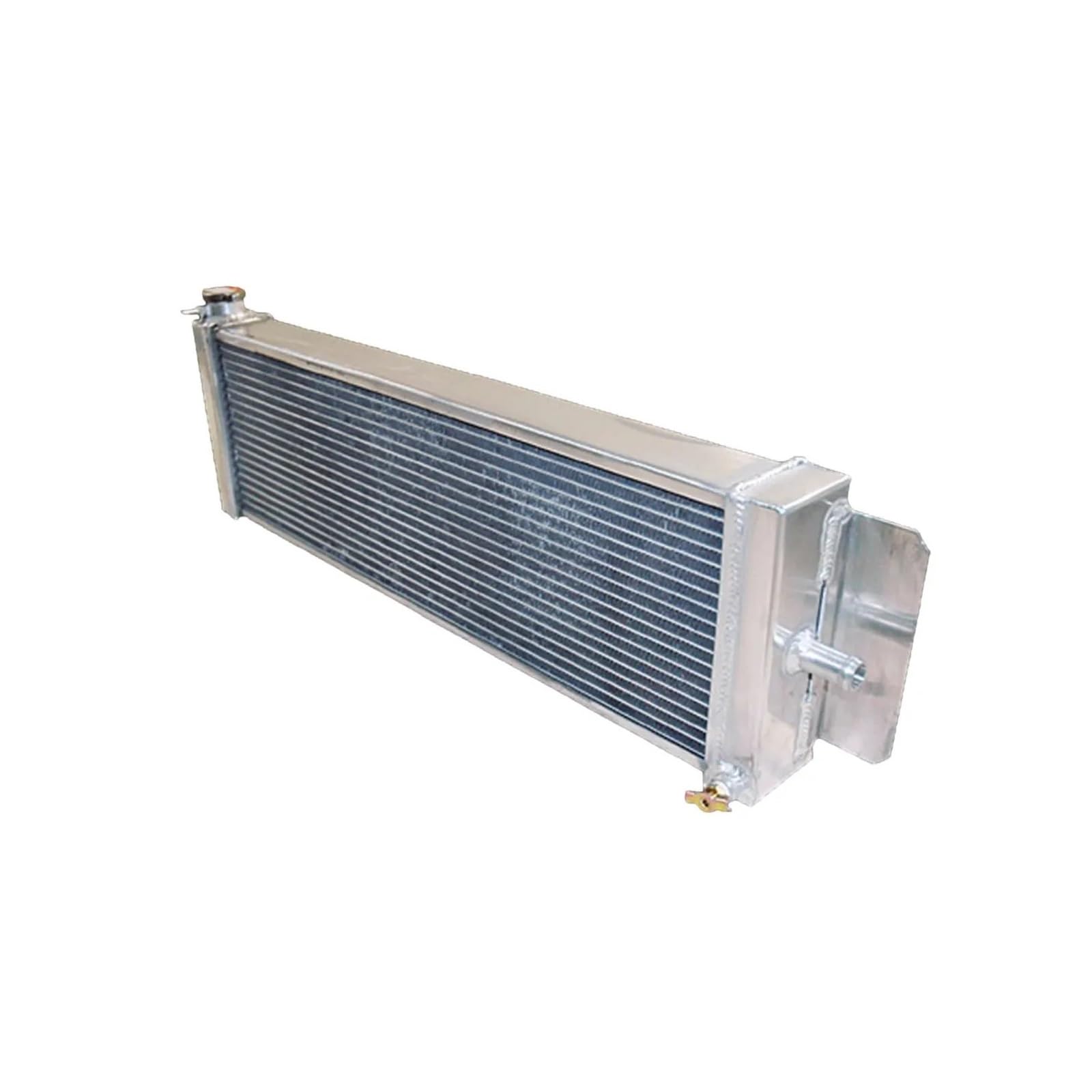 Gqnblvhzupdm One Color Heat Exchanger, 24"X8"X2.5" Air To Water Intercooler Aluminum Heat Exchanger Radiator Universal
