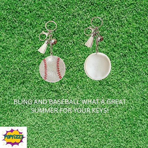 Popfizzy Rhinestone Keychains for Women and Girls, Bling Backpack Accessories, Sparkle Purse Charm, Bag Charm, Gift for Women3