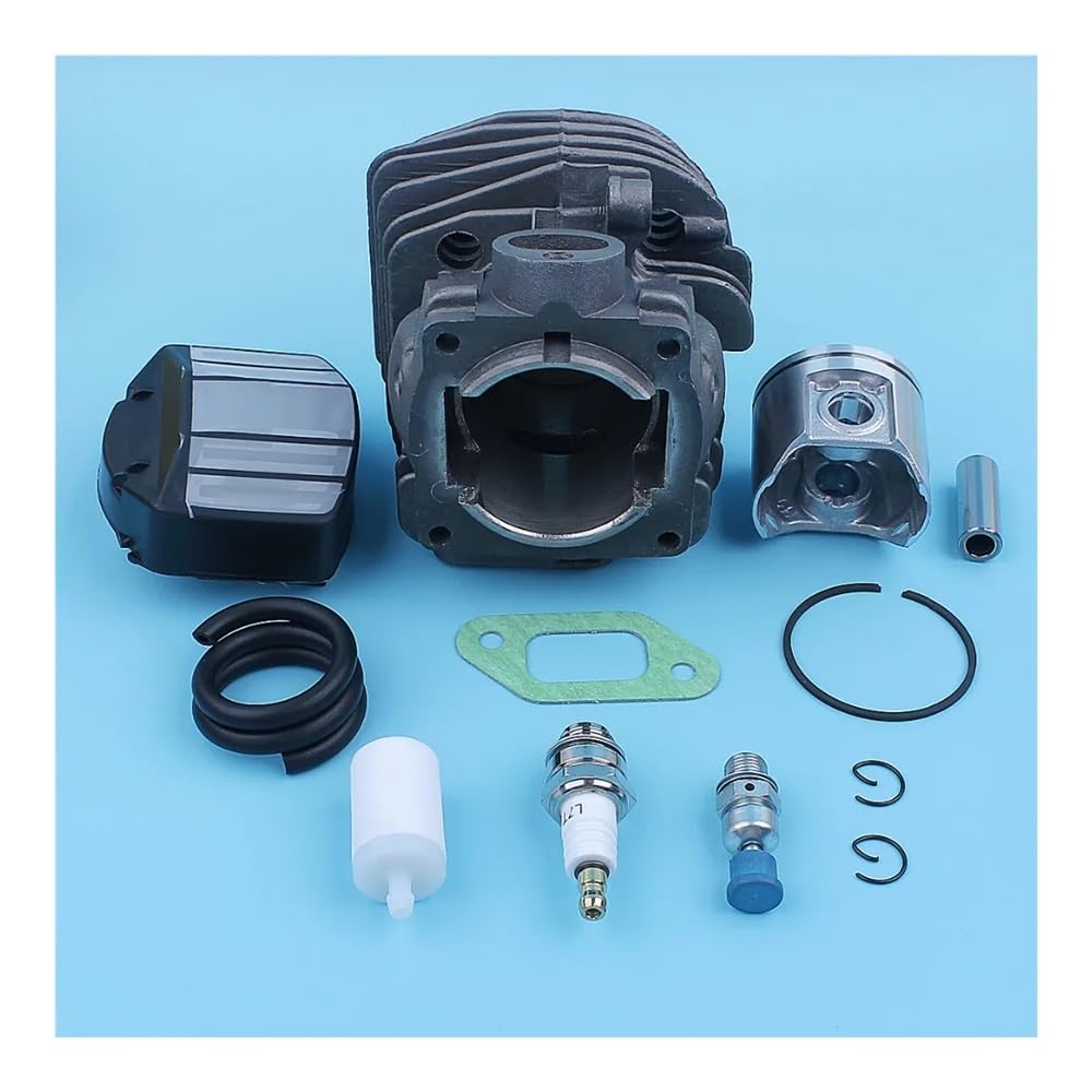 Kit de línea de gas for filtro de aire y combustible de pistón de cilindro for motosierra CS 2159, CS 2156, CS2159, CS2156 EPA, puerto Nikasil de gran calibre de 47 mm accesorios para cortacésped