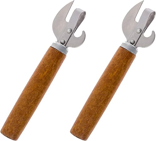 Abrebotellas y latas universal de alta resistencia, paquete de 2, divertido y comercial, apto para lavavajillas, simple abridor de cerveza con mango