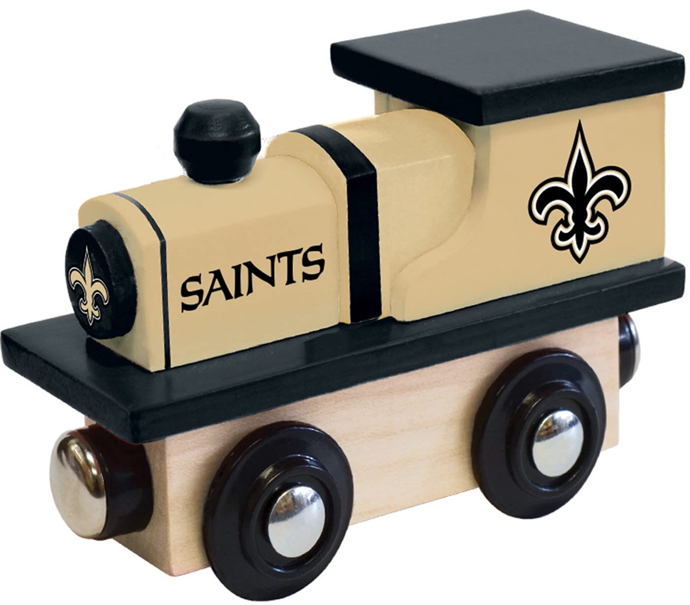 MasterPieces Wood Train Engine - NFL New Orleans Saints - Officially Licensed Toddler &amp; Kids Toy