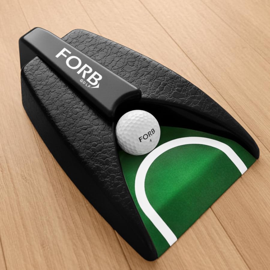 Sponsored Ad – FORZA Golf Auto Putt Returner - Automatic Ball Launcher | Battery Powered Golf Putting Machine | Indoor/Outdoor | Home & Office Training Aid | Golf Accessories