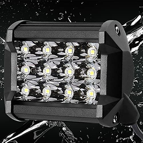 Image of Auto Pearl 12 LED Bar Light Universal Bike Car Fog Light - Hi Power - SMD LED Bar Light for Off Roading Bikes Cars SUV ATV - Fitting For - Royal Enfield Classic 500 1 PC (48W)