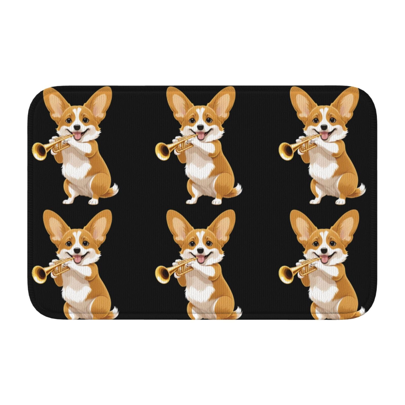 Tapis de sol facile à nettoyer 40 x 60 cm avec ourlet Lock Edge