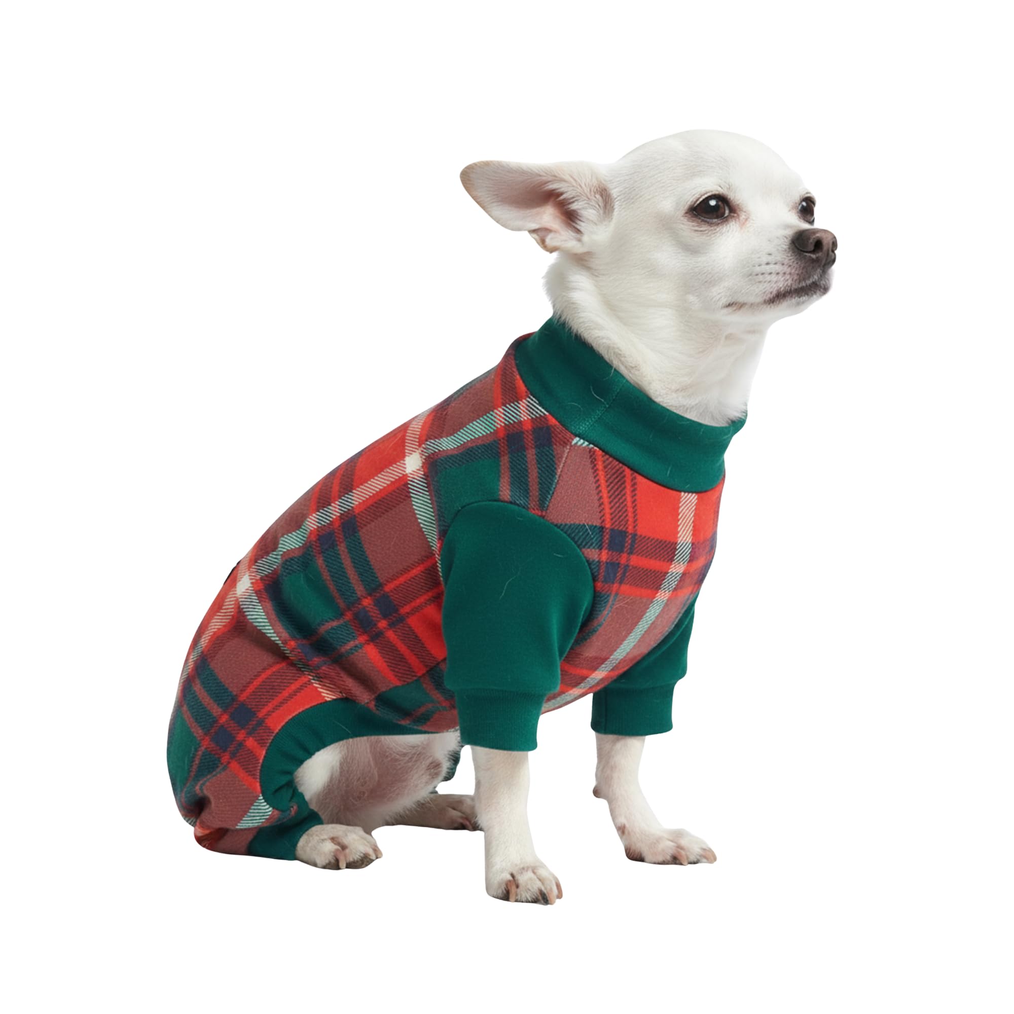 Spark Paws Christmas Dog Pajamas - Onesie Recovery Surgery Suit PJS