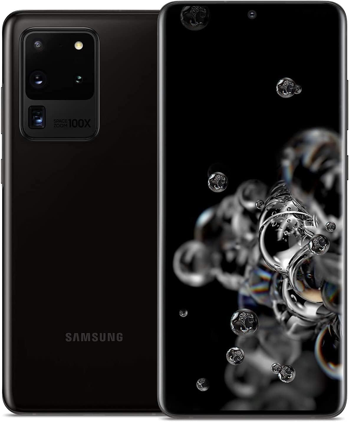 Samsung Galaxy S20 Ultra, 128GB, Cosmic Black - Locked to AT&T (Renewed) | for AT&T, Renewed