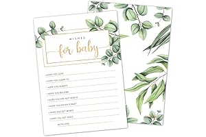 Baby Shower Wishes Cards: Capture Precious Wishes and Celebrate Baby!