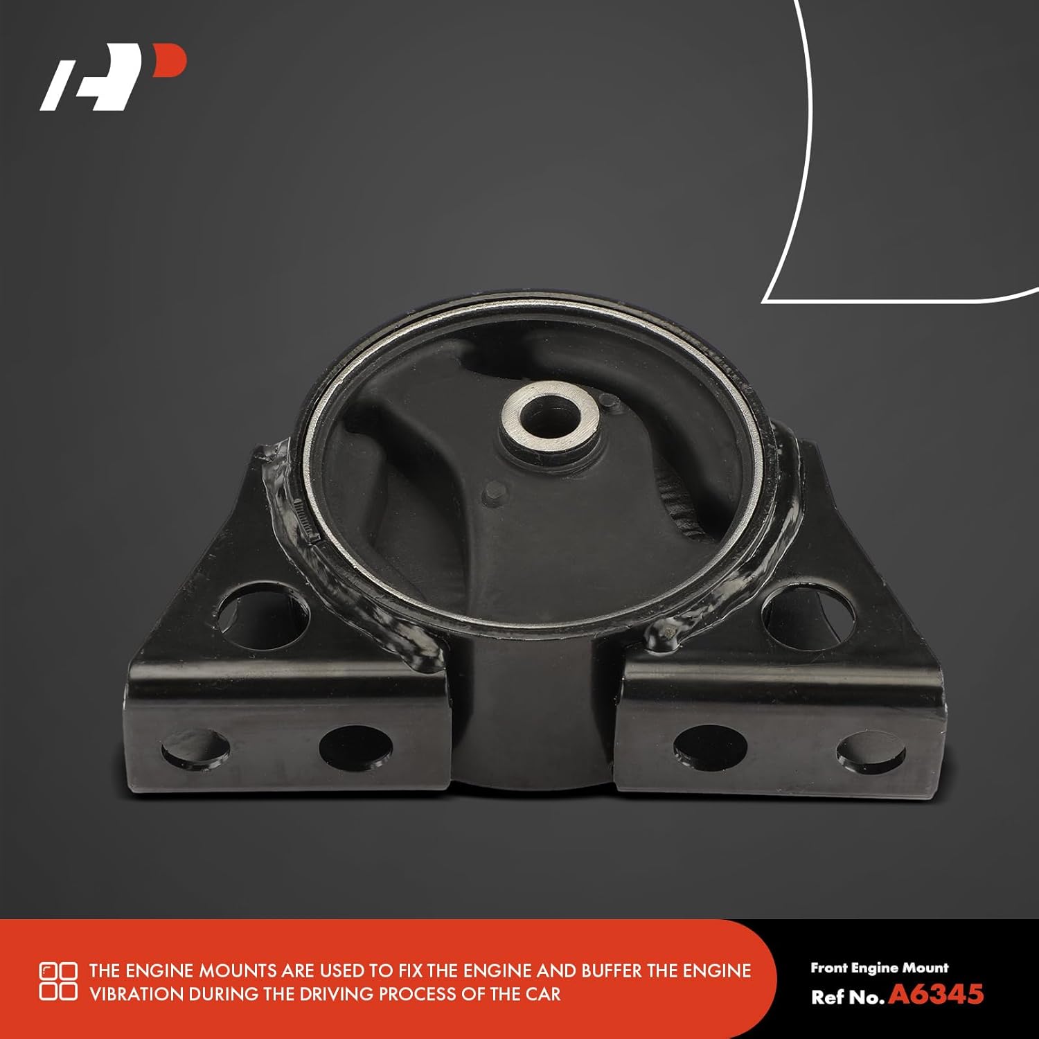 A-Premium Engine Motor Mount and Transmission Mount Kit Compatible with Nissan Altima 1996-1997 2.4L, Manual Transmission, 4-PC Set, Replace# 1132068E20