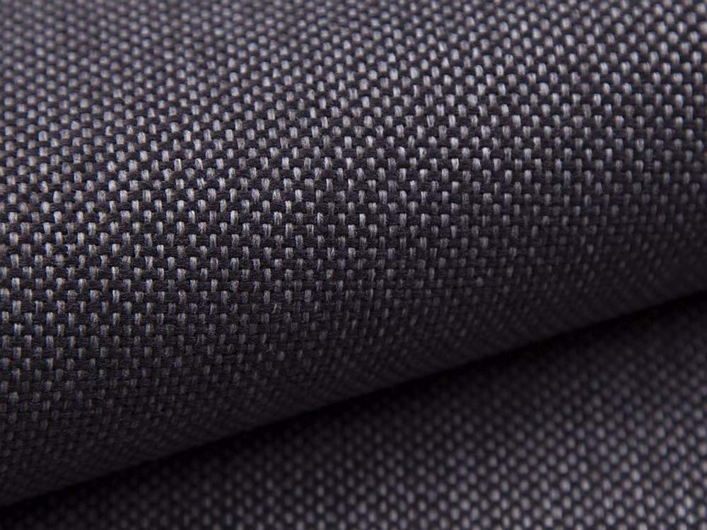 Lederkonzept 10 Meter Polsterstoff Mona 10 Schwarzgrau