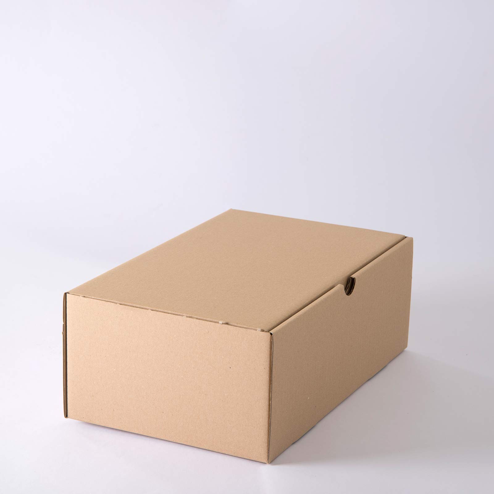 Lot de 25 Boîtes postales brunes 350x220x130 mm