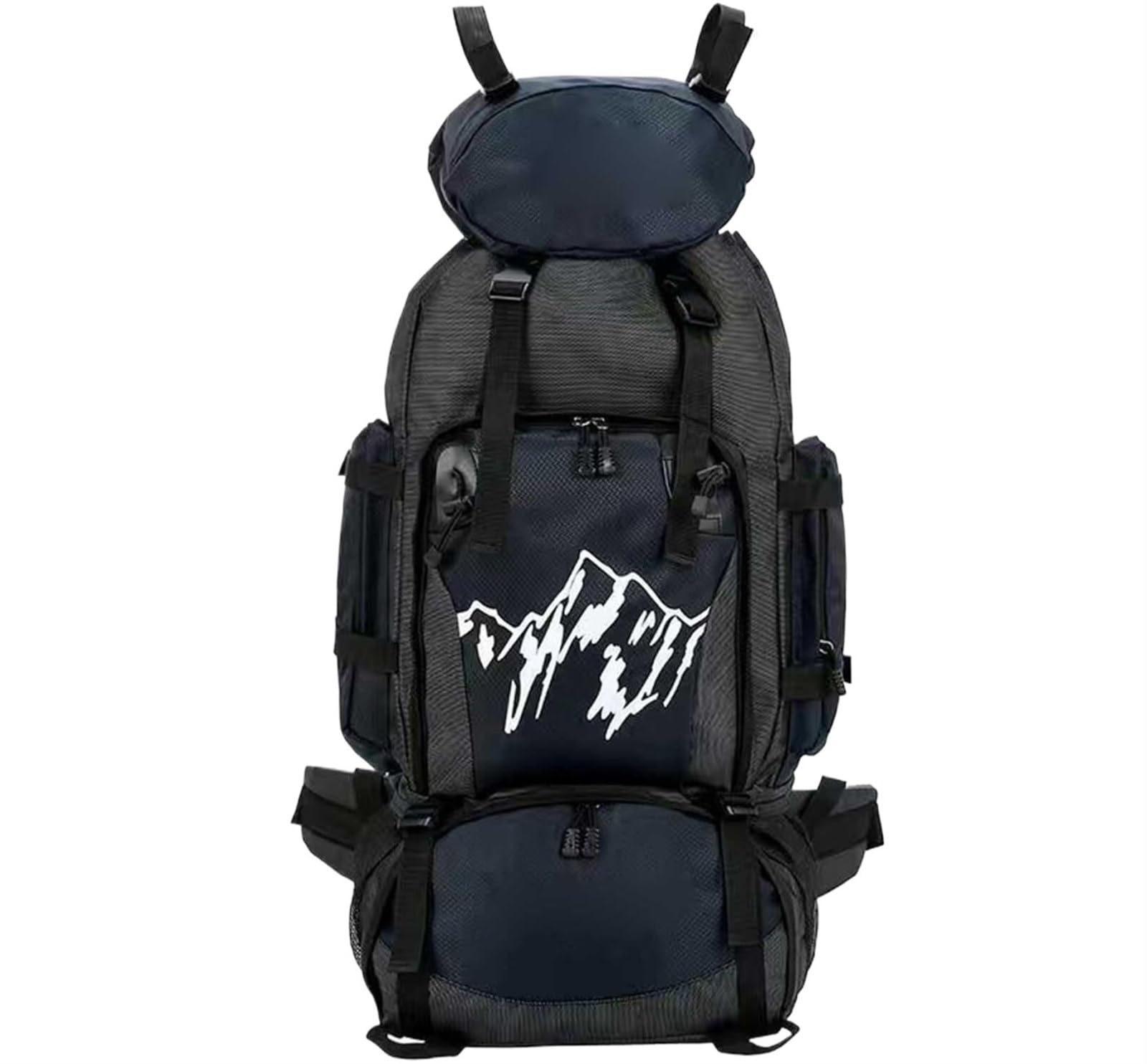 Plecak Turystyczny Plecak Trekkingowy Plecaki Turystyczne Unisex 90L Lekkie, Lekkie Plecaki Trekkingowe Do Wspinaczki Na Świeżym Powietrzu Torba Alpinistyczna(Navy)