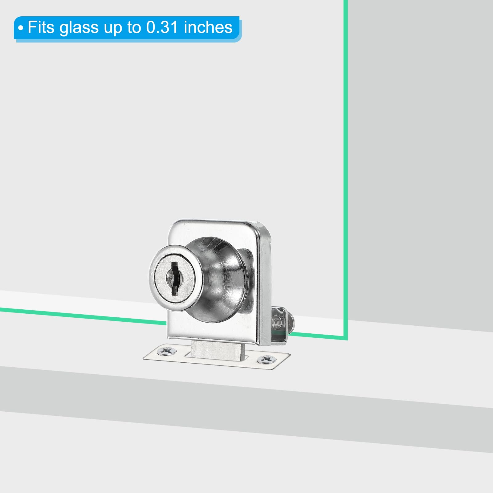 PATIKIL Glass Cabinet Lock - Image 4