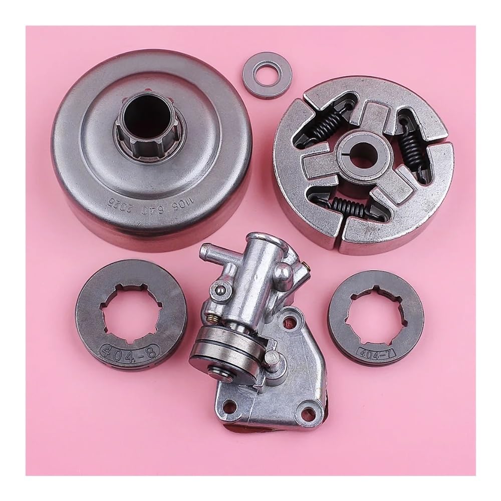 Tambour d'embrayage pour tronçonneuse 070 avec pignon 7/8 dents et jante