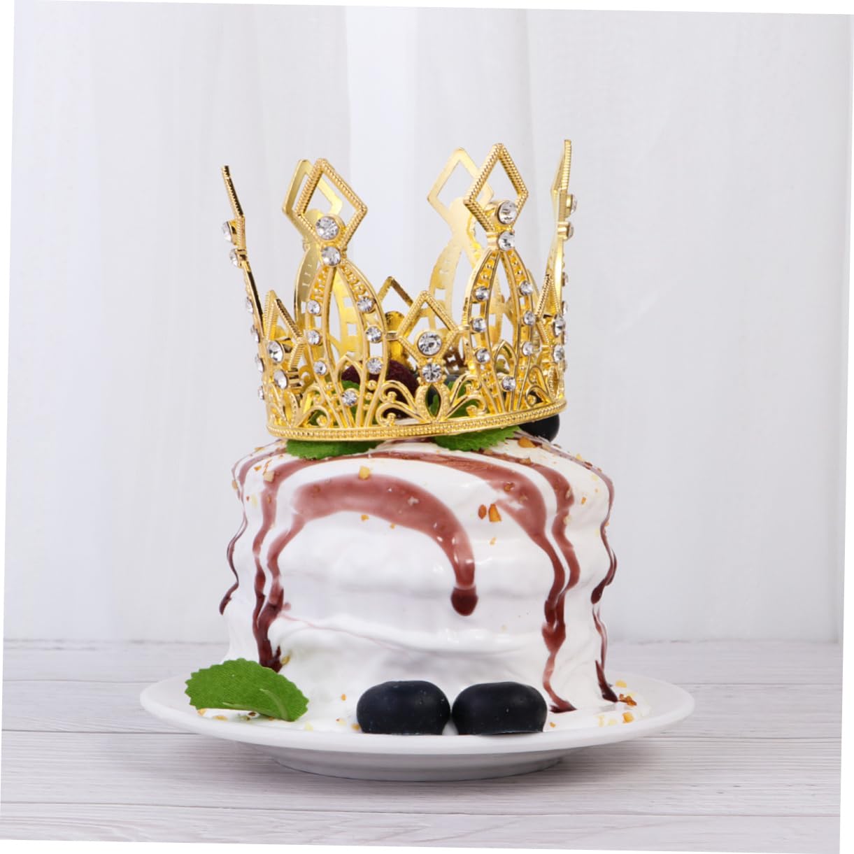 3 Set di Decorazioni per Torte di Compleanno Mini Toppers per Torte A Forma di Sicuri Ed Eleganti per Le Celebrazioni 2 Pezzi * 3