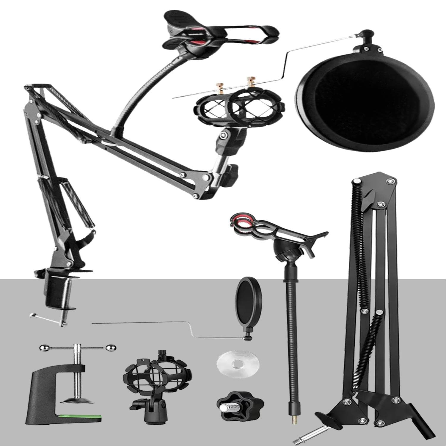 Lastvoice Set-01 - Mikrofon standı + Shock Mount + Pop Filter