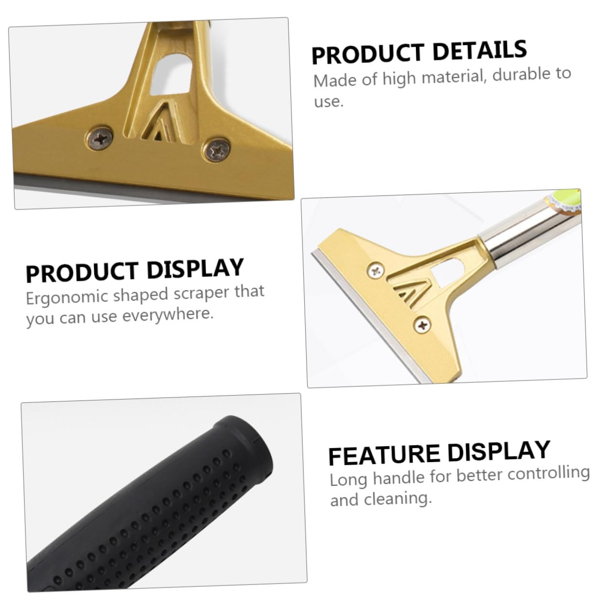 Raspador de Vidrio Manual Compacto para Limpieza de Juntas de Azulejos Herramienta para Remover Adhesivos y Pintura Tamaño Pequeño Material Seguro y Duradero Adecuado para