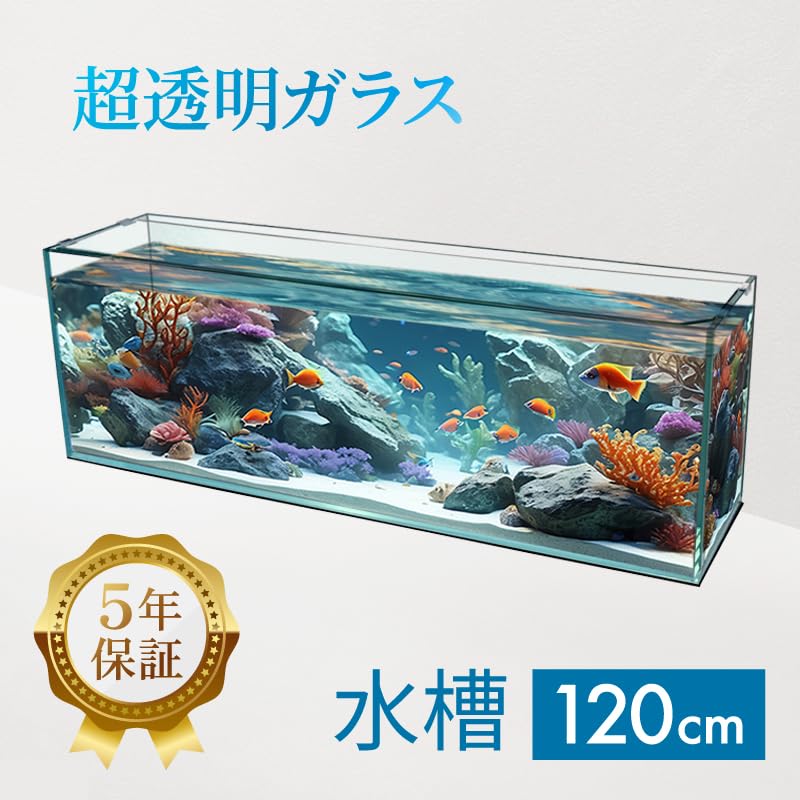 専用品　水槽　ガラス　120cm W130*D50*H60 厚み12mm 楽天市場】【鈴木製作所】ガラス水槽 120cm水槽 1200×450